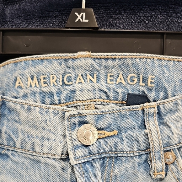 American Eagle Outfitters Blue Flare Wide Leg Jeans - Picture 2 of 12